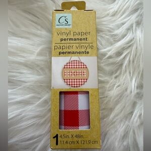 🧡10/$10 Red Vinyl Paper